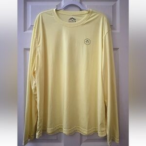 Sunny Yellow Long Sleeve Performance Tee